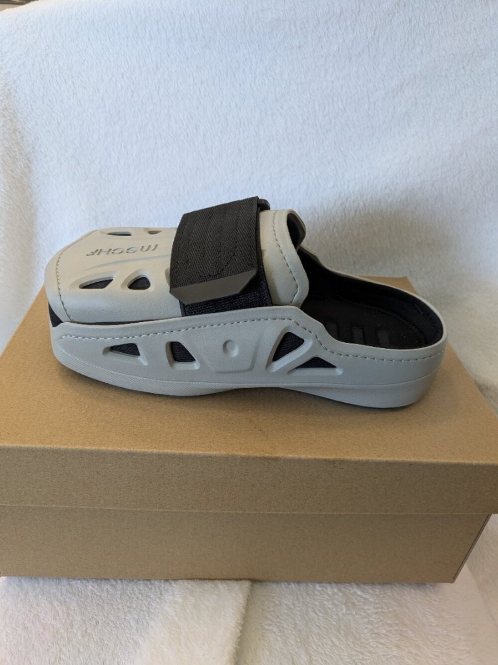 MSCHF AC2 Slides Gray & Blue